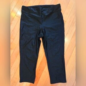 Torrid Black Swim Capris (size 2/2X)